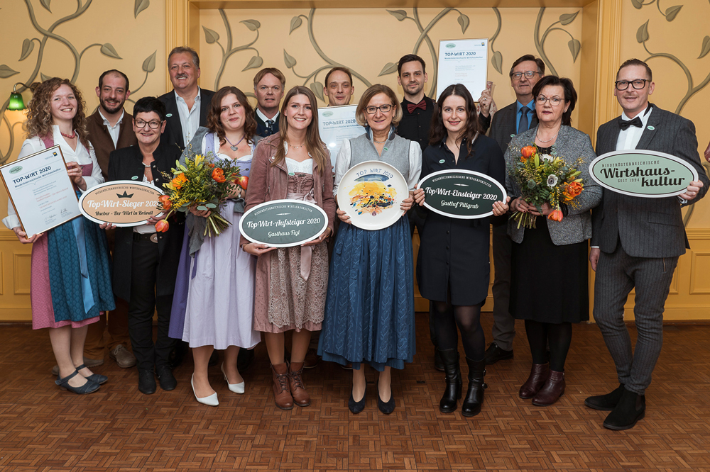 Die Wirte beim Fest der Wirte